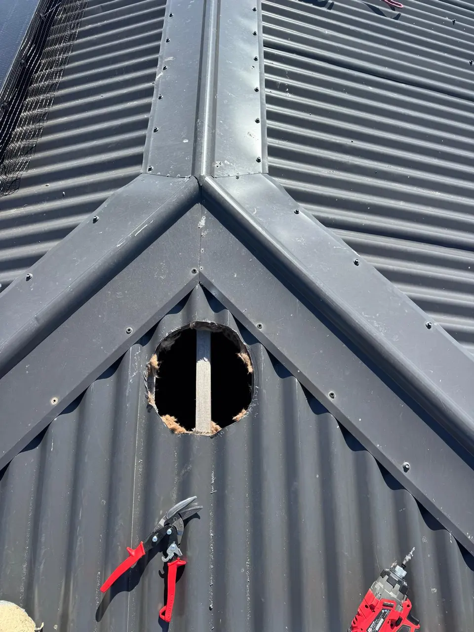 Recent whirly bird installation job in Victoria